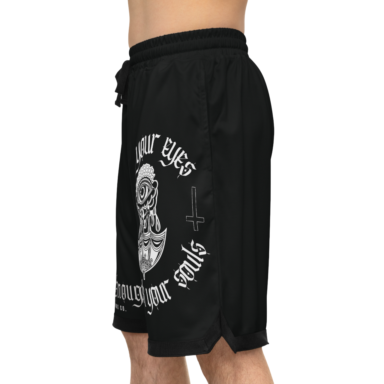 Open Your Eyes Basketball Shorts