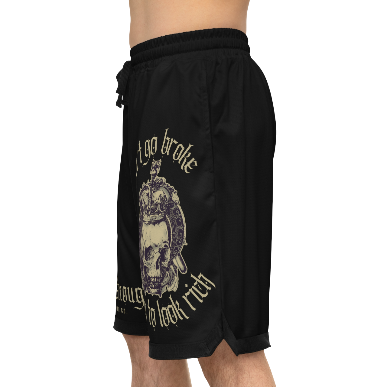 Dont go broke Basketball Shorts